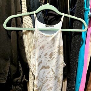 Fashion Nova Living Fancy Metallic Midi Dress